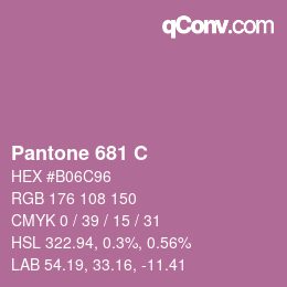 Farbcode: Pantone 681 C | qconv.com