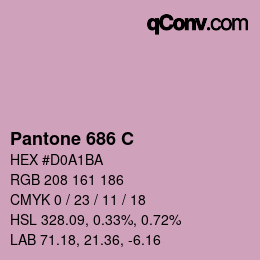 カラーコード: Pantone 686 C | qconv.com