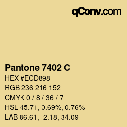 カラーコード: Pantone 7402 C | qconv.com