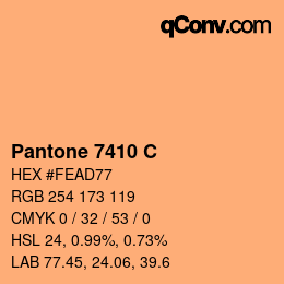 カラーコード: Pantone 7410 C | qconv.com