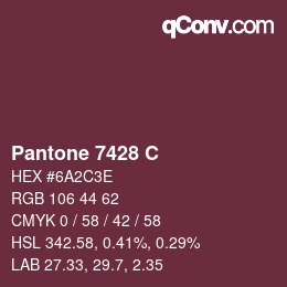 カラーコード: Pantone 7428 C | qconv.com