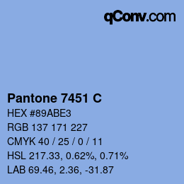 カラーコード: Pantone 7451 C | qconv.com