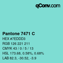 カラーコード: Pantone 7471 C | qconv.com