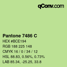 カラーコード: Pantone 7486 C | qconv.com