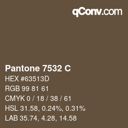 カラーコード: Pantone 7532 C | qconv.com