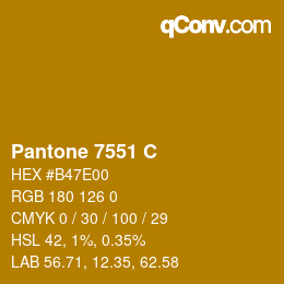 Farbcode: Pantone 7551 C | qconv.com