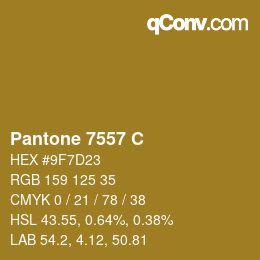 Código de color: Pantone 7557 C | qconv.com