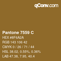 颜色代码: Pantone 7559 C | qconv.com