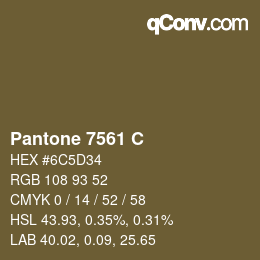 Farbcode: Pantone 7561 C | qconv.com