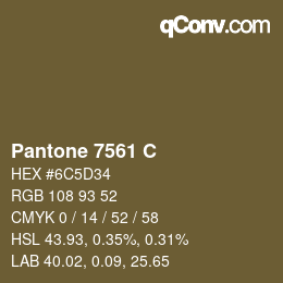 Color code: Pantone 7561 C | qconv.com