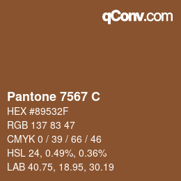 Farbcode: Pantone 7567 C | qconv.com