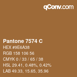 カラーコード: Pantone 7574 C | qconv.com