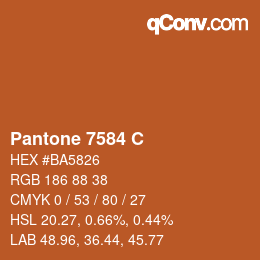 Código de color: Pantone 7584 C | qconv.com