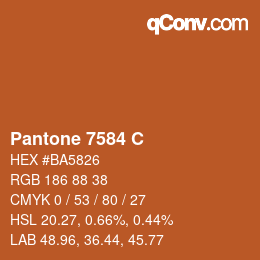 カラーコード: Pantone 7584 C | qconv.com