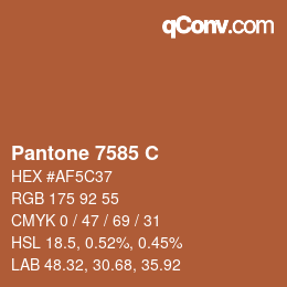 Color code: Pantone 7585 C | qconv.com