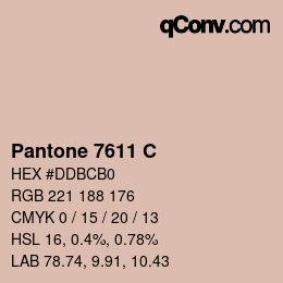 Farbcode: Pantone 7611 C | qconv.com