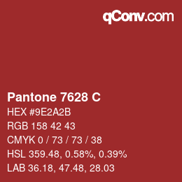 Color code: Pantone 7628 C | qconv.com