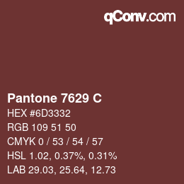 Color code: Pantone 7629 C | qconv.com