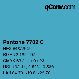 Code couleur: Pantone 7702 C | qconv.com