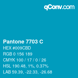 Color code: Pantone 7703 C | qconv.com