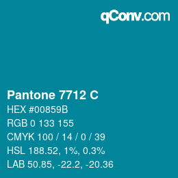 Código de color: Pantone 7712 C | qconv.com