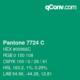 Color code: Pantone 7724 C | qconv.com