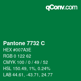 Code couleur: Pantone 7732 C | qconv.com