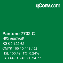 カラーコード: Pantone 7732 C | qconv.com