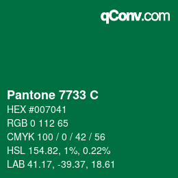 Farbcode: Pantone 7733 C | qconv.com