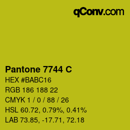 Code couleur: Pantone 7744 C | qconv.com