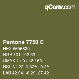 Color code: Pantone 7750 C | qconv.com