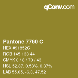 カラーコード: Pantone 7760 C | qconv.com