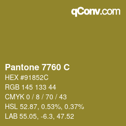 カラーコード: Pantone 7760 C | qconv.com