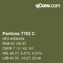 Color code: Pantone 7762 C | qconv.com