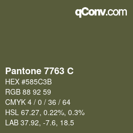 Farbcode: Pantone 7763 C | qconv.com