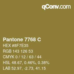 カラーコード: Pantone 7768 C | qconv.com