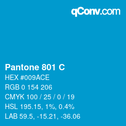 Farbcode: Pantone 801 C | qconv.com