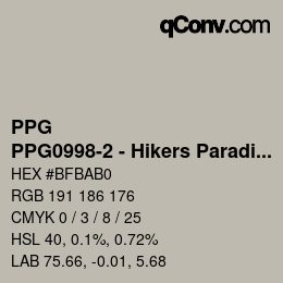 Farbcode: PPG - PPG0998-2 - Hikers Paradise | qconv.com
