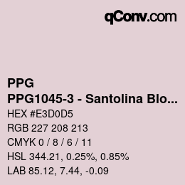 Color code: PPG - PPG1045-3 - Santolina Blooms | qconv.com