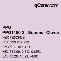 Farbcode: PPG - PPG1180-3 - Summer Clover | qconv.com