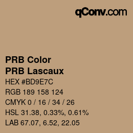 Farbcode: PRB Color - PRB Lascaux | qconv.com