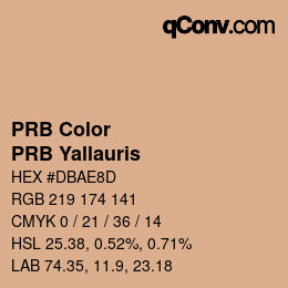 Farbcode: PRB Color - PRB Yallauris | qconv.com