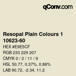 カラーコード: Resopal Plain Colours 1 - 10623-60 | qconv.com