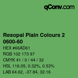 Farbcode: Resopal Plain Colours 2 - 0600-60 | qconv.com