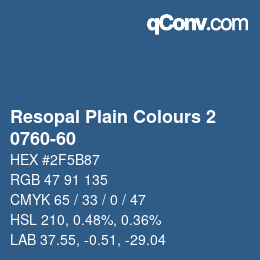 Código de color: Resopal Plain Colours 2 - 0760-60 | qconv.com
