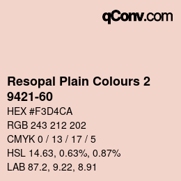 カラーコード: Resopal Plain Colours 2 - 9421-60 | qconv.com