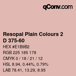 カラーコード: Resopal Plain Colours 2 - D 375-60 | qconv.com