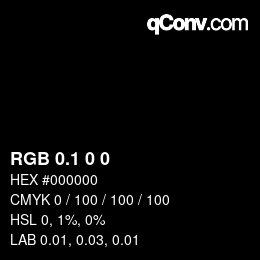 Color code: RGB 0.1 0 0 | qconv.com