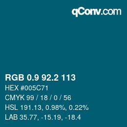Color code: RGB 0.9 92.2 113 | qconv.com