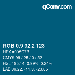 Color code: RGB 0.9 92.2 123 | qconv.com